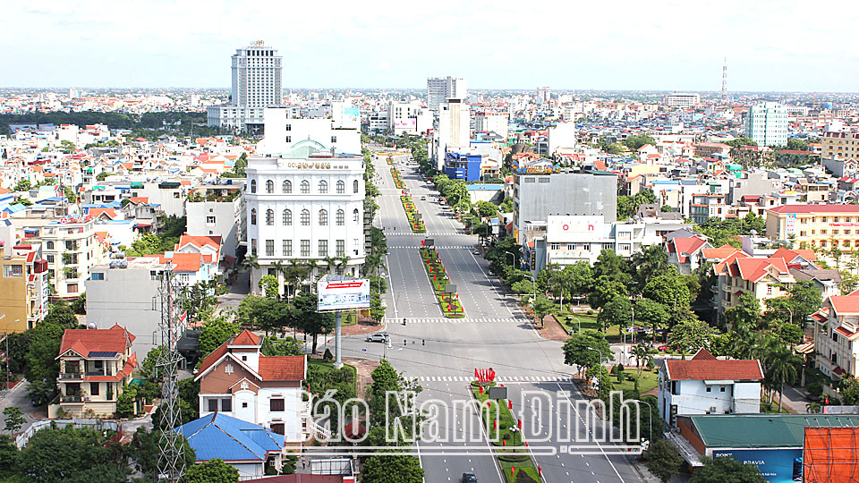 Thành phố Nam Định tập trung xây dựng, phát triển đô thị
