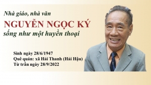 Nhà giáo, nhà văn Nguyễn Ngọc Ký sống như một huyền thoại