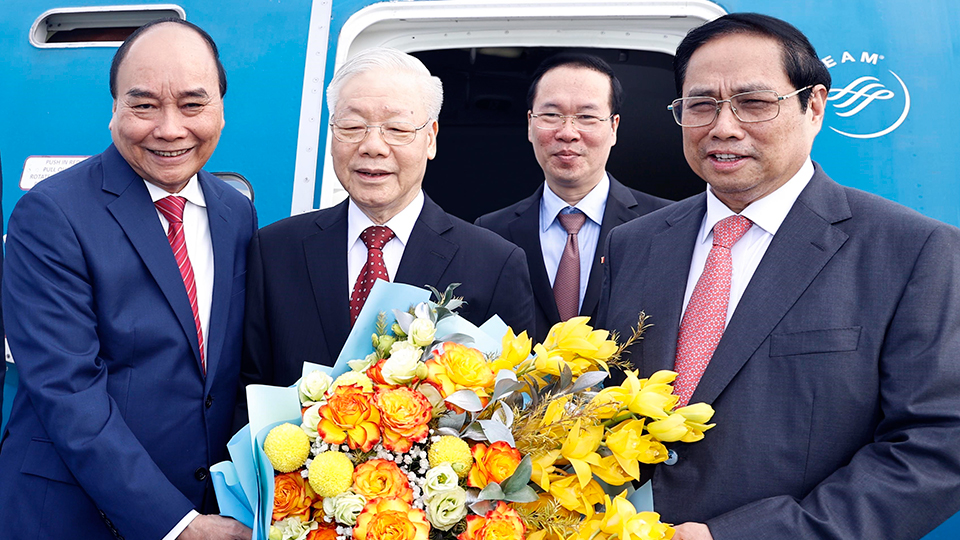 Tổng Bí thư Nguyễn Phú Trọng thăm chính thức Trung Quốc