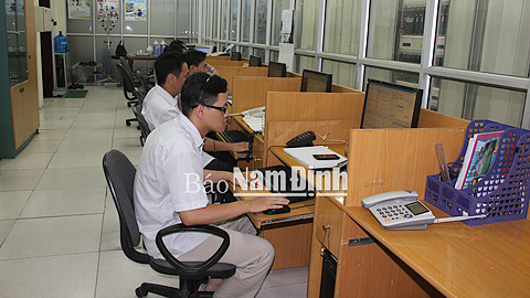 Ứng dụng CNTT trong công tác tại VNPT Nam Định. 