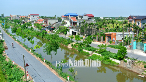 Hạ tầng nông thôn xã Hải Long đổi mới qua 3 năm triển khai xây dựng NTM. 