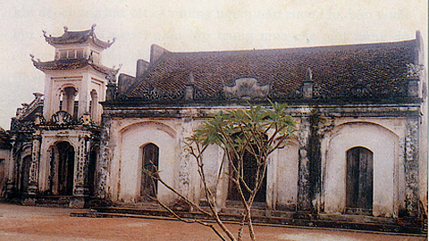 Chùa Tự Lạc, nơi họp bàn kế hoạch khởi nghĩa giành chính quyền ở hai huyện Xuân Trường - Giao Thuỷ, ngày 20-8-1945.