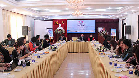 Họp báo giới thiệu Đại hội đại biểu toàn quốc Hội LHTN Việt Nam lần thứ VII 