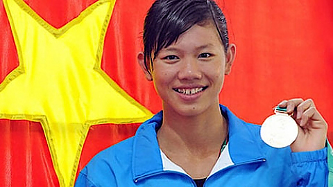  Nữ kình ngư trẻ Nguyễn Thị Ánh Viên. (ảnh minh họa) 
