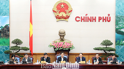 Thủ tướng Nguyễn Tấn Dũng dự và phát biểu chỉ đạo tại Hội nghị. Ảnh: Đức Tám - TTXVN