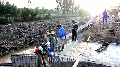 Cải tạo, nâng cấp hạ tầng giao thông tại địa phận xã Yên Phong (Ý Yên).