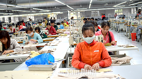 Nhà máy may Nghĩa Thịnh, thuộc Cty CP May III, Tổng Cty Dệt may Nam Định, tham gia dạy nghề và tạo việc làm cho 150 lao động, mức lương từ 3,5-4 triệu đồng/người/tháng. 