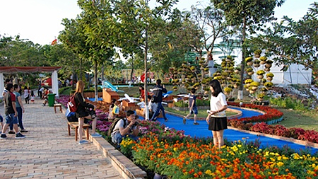 Một góc Khu du lịch Bửu Long, thành phố Biên Hòa, Đồng Nai