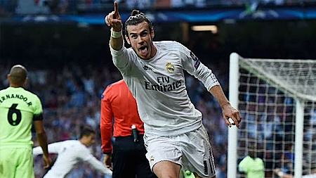 G. Bale (áo trắng) là 