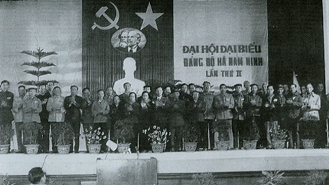 Đại hội đại biểu Đảng bộ tỉnh Hà Nam Ninh lần thứ II, tháng 11-1979.