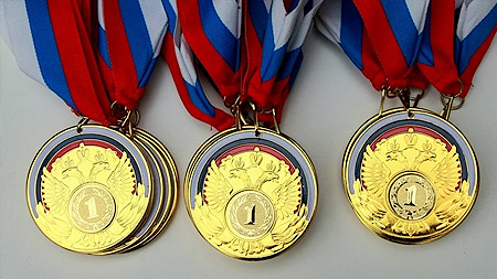 Huy chương được trao tại “Paralympic” do Nga tổ chức. (Ảnh: Sputnik)