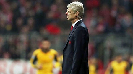 Tương lai mờ mịt của HLV A. Wenger sau trận thua 1-5 của Arsenal.