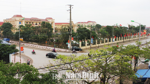 Một góc Thị trấn Nam Giang.