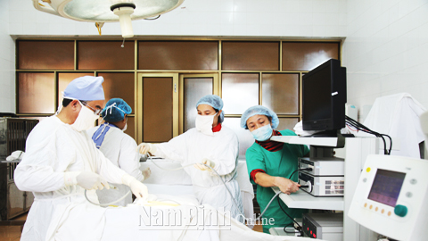 Bệnh viện Đa khoa huyện Hải Hậu nâng cao chất lượng KCB cho người có thẻ BHYT.