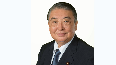 Chủ tịch Hạ viện Nhật Bản Ô-si-ma Ta-đa-mô-ri. Ảnh: Quochoi.vn