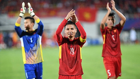 Quang Hải cùng các đồng đội góp mặt trong danh sách triệu tập sau những nỗ lực không biết mệt mỏi ở kỳ U20 World Cup vừa qua.