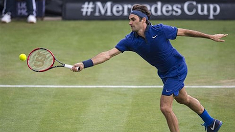 Roger Federer chính thức trở lại sau khi nghỉ một thời gian dài. Ảnh: Getty Images. 