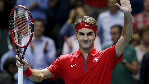 Roger Federer đang hướng tới danh hiệu Wimbledon thứ tám trong sự nghiệp. Ảnh: Reuters