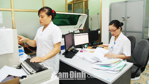 Bệnh viện Đa khoa tỉnh đầu tư trang thiết bị hiện đại, phục vụ công tác KCB cho người có thẻ BHYT.