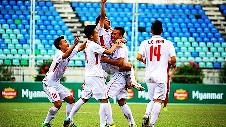 Chiến thắng xứng đáng của các cầu thủ U18 Việt Nam trước U18 Indonesia.