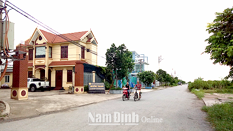 CCN Vân Chàng, Thị trấn Nam Giang (Nam Trực).