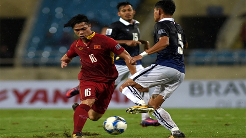 Công Phượng chơi rất nổi bật trong chiến thắng của đội tuyển Việt Nam.