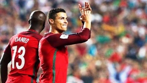 Mặc dù C. Ronaldo không ghi bàn nhưng Bồ Đào Nha vẫn thắng 2-0, giành vé đi Nga.