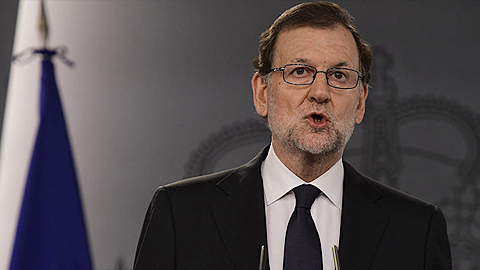Thủ tướng Tây Ban Nha Mariano Rajoy. Ảnh: AP