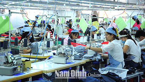 Cty TNHH Padmac Việt Nam, KCN Bảo Minh (Vụ Bản) thực hiện tốt chính sách BHXH cho người lao động trong Cty.