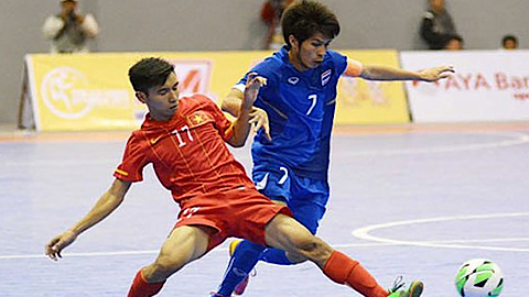Futsal Thái Lan trong lần giáp mặt với Futsal Việt Nam