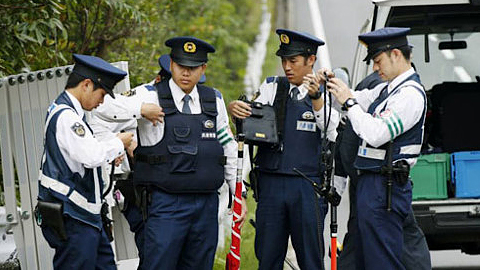 Cảnh sát Nhật Bản. (Ảnh: Kyodo)