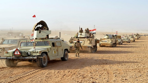 Lực lượng I-rắc tiến vào giải phóng vùng lãnh thổ cuối cùng khỏi IS.