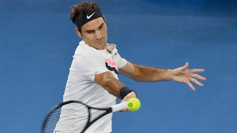 Roger Federer đang chơi ổn định tại Australian Open 2018. 