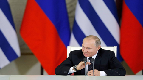 Ông Vladimir Putin chính thức trở thành ứng cử viên tổng thống Nga. Ảnh: Reuters