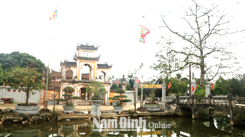 Di tích lịch sử - văn hoá quốc gia Chùa Xã Hạ, xã Hải Bắc.
