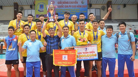 Sanest Khánh Hòa hiện là đội đương kim vô địch quốc gia nội dung của nam