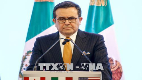 Bộ trưởng Kinh tế Mexico Ildefonso Guajardo. Ảnh: THX/TTXVN