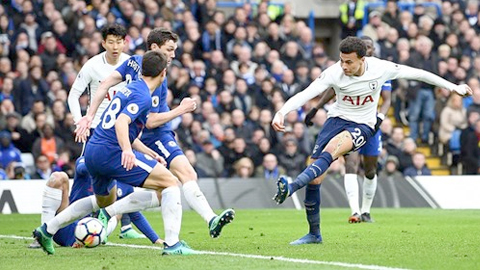 Alli hoàn tất cú đúp ở phút 66, mang về chiến thắng quan trọng cho Tottenham.