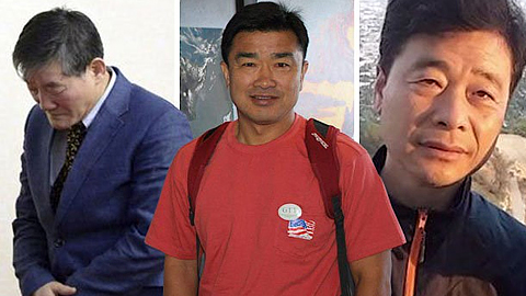 Ba công dân Mỹ bị Triều Tiên bắt giữ. (Nguồn: dailystar.co.uk)