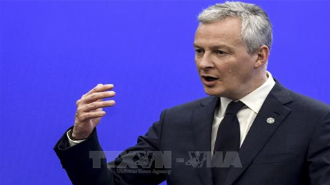 Bộ trưởng Tài chính Pháp Bruno Le Maire. Ảnh: AFP/TTXVN