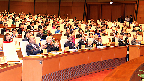  Sáng 21/5, Quốc hội khai mạc trọng thể kỳ họp thứ 5 tại Hà Nội.