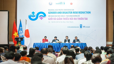 Hội nghị quốc tế về giảm thiểu rủi ro thiên tai tại Hà Nội.