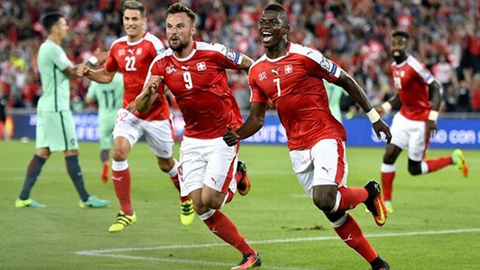 Các cầu thủ Thụy Sĩ tự tin giành quyền vào tứ kết.
