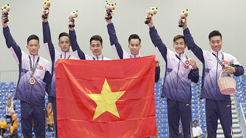 Đội tuyển TDDC đóng góp đáng kể vào thành tích chung của đoàn Việt Nam tại SEA Games 29.