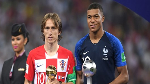Luka Modric và Kylian Mbappe là hai ứng cử viên sáng giá cho danh hiệu "Cầu thủ nam xuất sắc nhất năm" của FIFA.