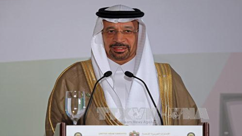 Bộ trưởng Năng lượng Saudi Arabia, Khalid al-Falih. Ảnh: AFP/TTXVN
