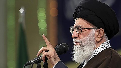 Đại giáo chủ Iran Ali Khamenei. Ảnh: AP