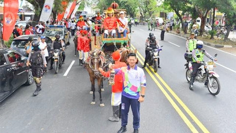 Ngọn đuốc Asian Para Games 2018 sẽ trải qua hành trình qua tám thành phố ở đất nước vạn đảo trong vòng một tháng, trước khi có mặt tại Thủ đô Jakarta vào ngày 30-9, một tuần trước lễ khai mạc chính thức của đại hội.
