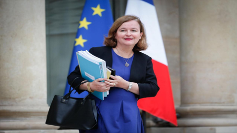 Bộ trưởng Châu Âu của Pháp, Nathalie Loiseau. Ảnh: albawaba.com