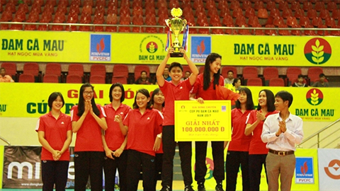 Đội nữ Ngân hàng Công thương đang là đương kim vô địch của giải đấu.
